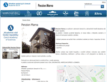 Tablet Screenshot of penzion-marna.cz